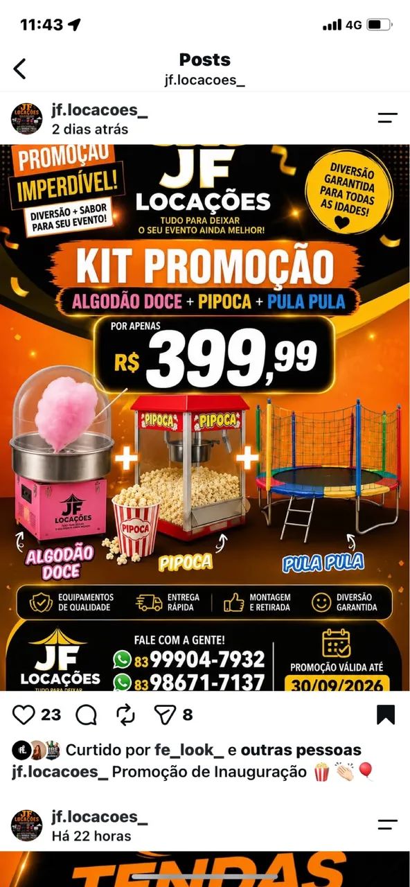 JF Locações 