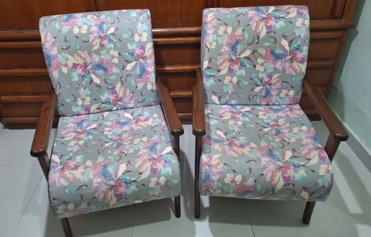 Par de cadeiras estofadas - Foto 3