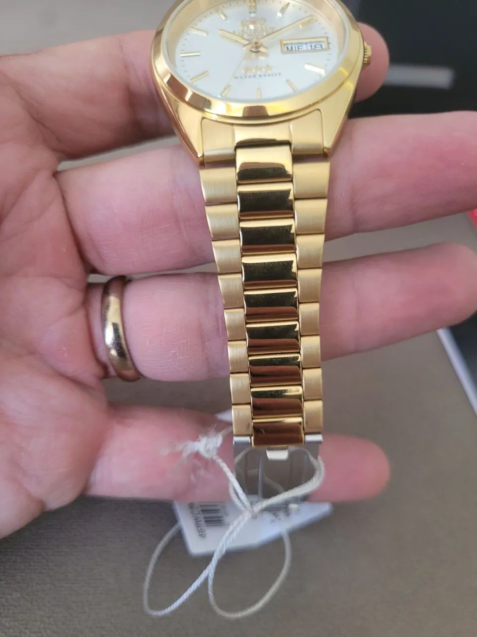 Orient 3 estrelas dourado - Foto 4