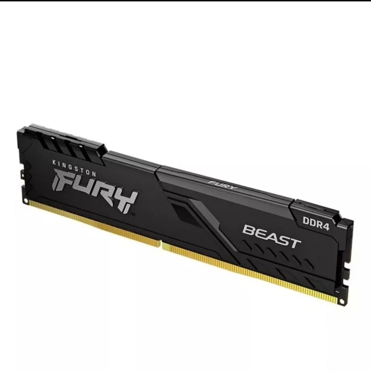 Par de Memória Kingston DDR4 fury beast 8gb 3200mhz - Foto 2