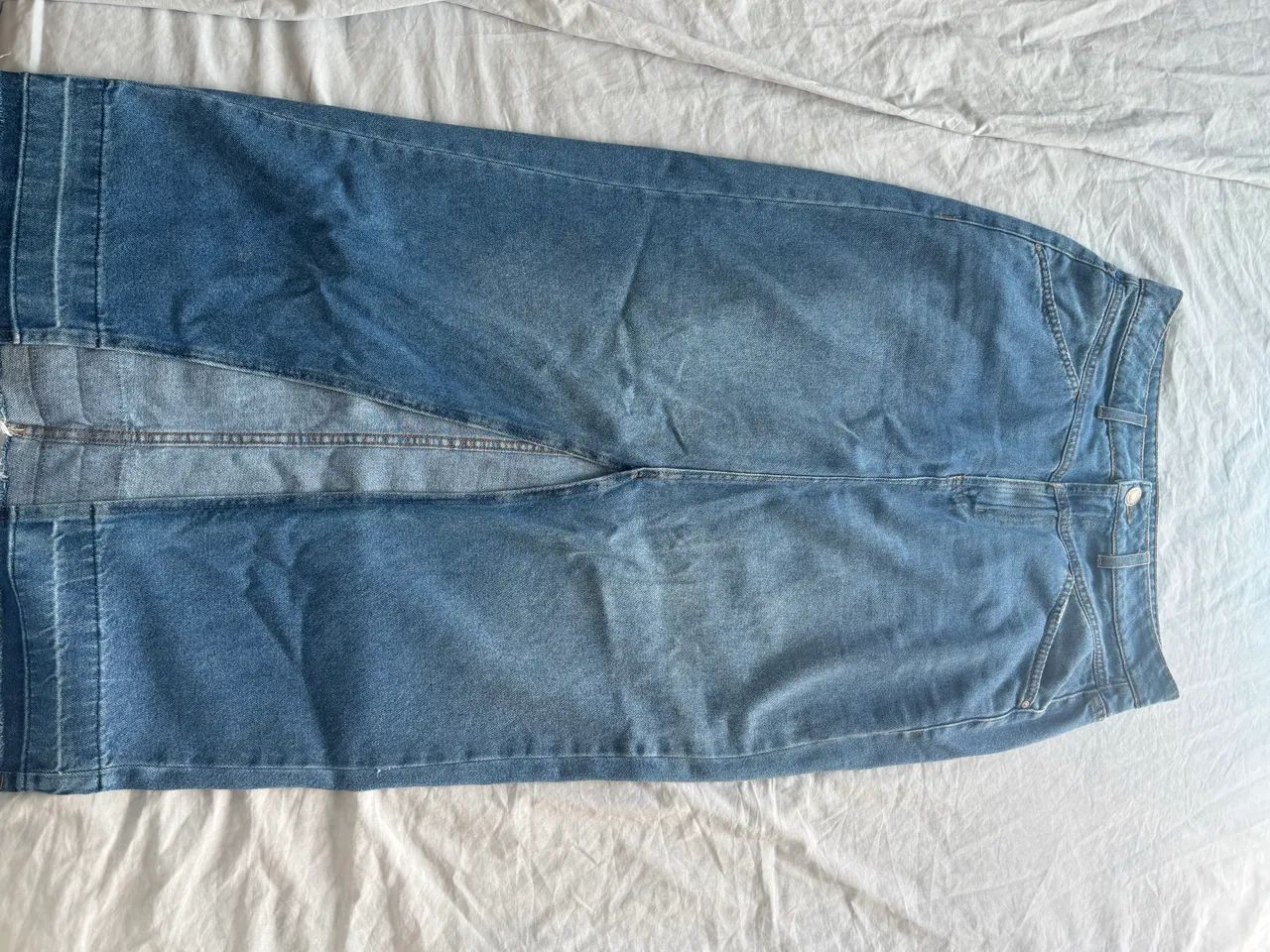 Saia Jeans Midi  - Foto 2