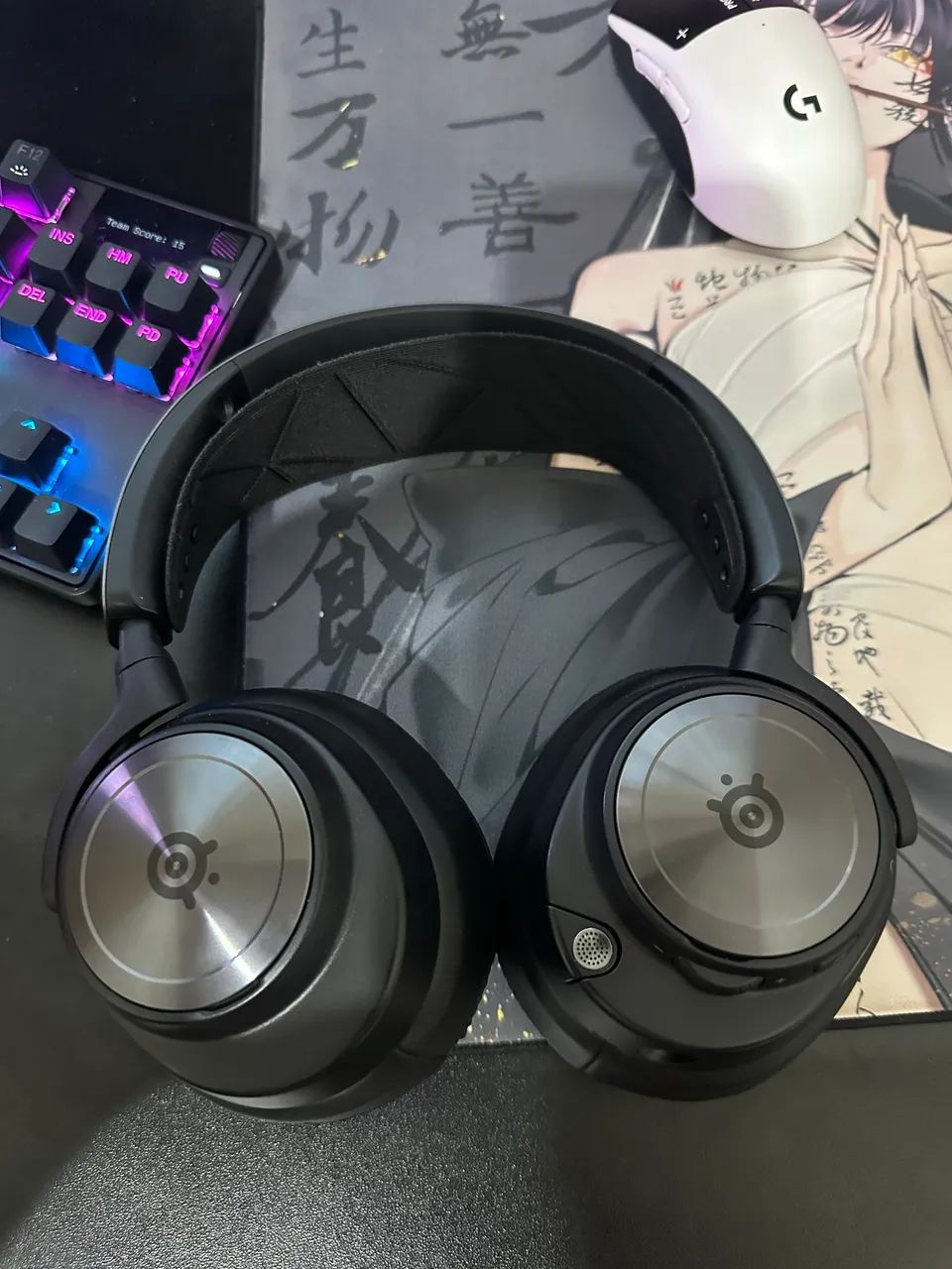 headset steelseries arctis nova pro wireless - Foto 2