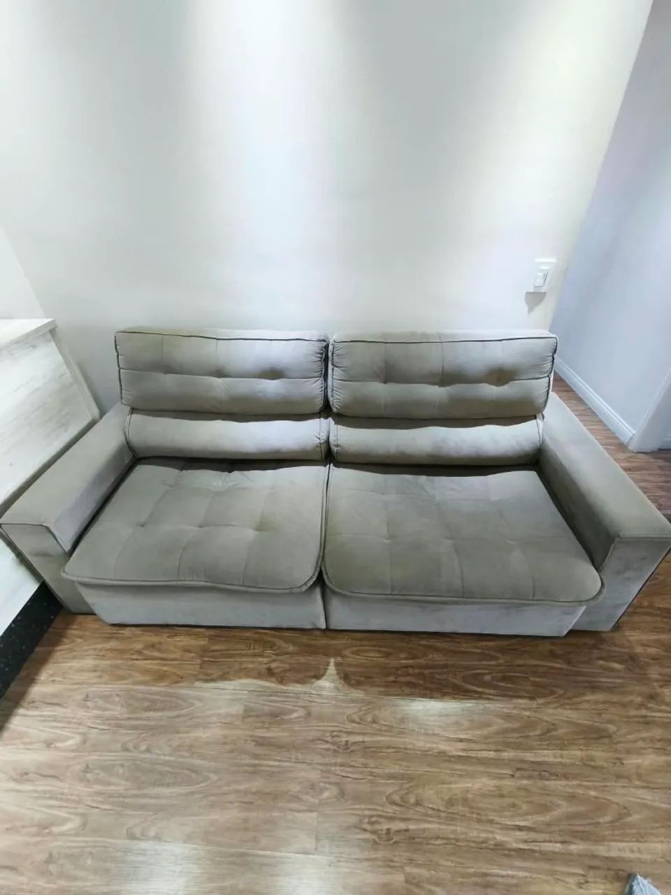 Sofá retrátil com cabeceira reclinável 4 estágios  - Foto 2