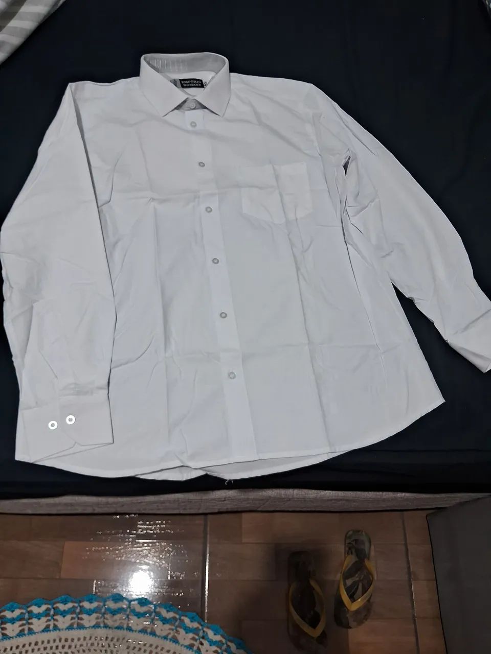 Camisa Social Masculina Tam. 5 - Foto 2