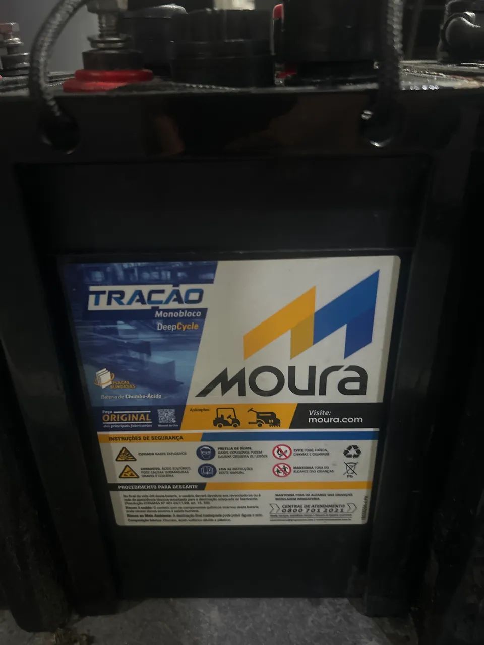 Bateria Tracionaria 6v 225 A - Foto 2