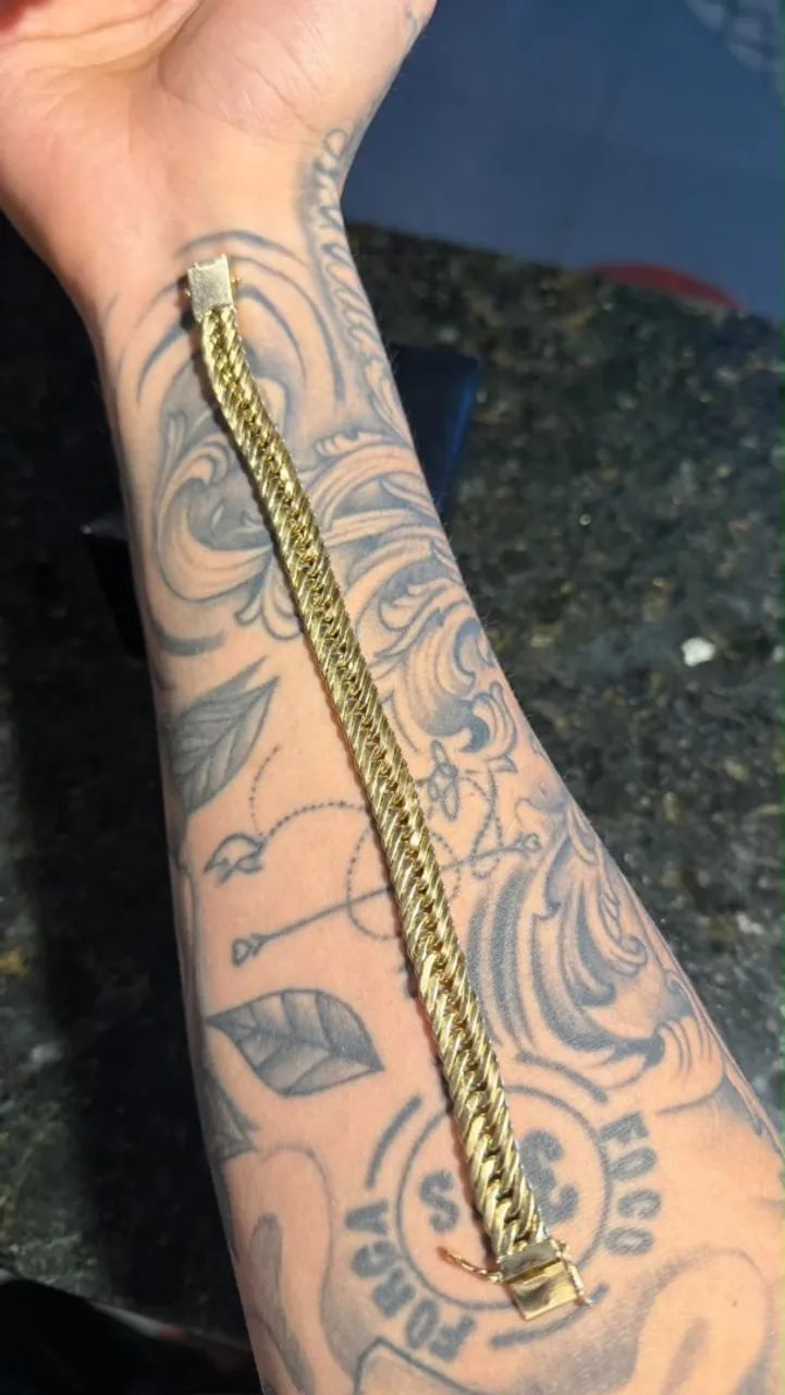 Pulseira de ouro 18k  - Foto 3