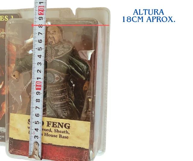 Boneco Sao Feng - Piratas do Caribe  - Neca Original - Foto 5
