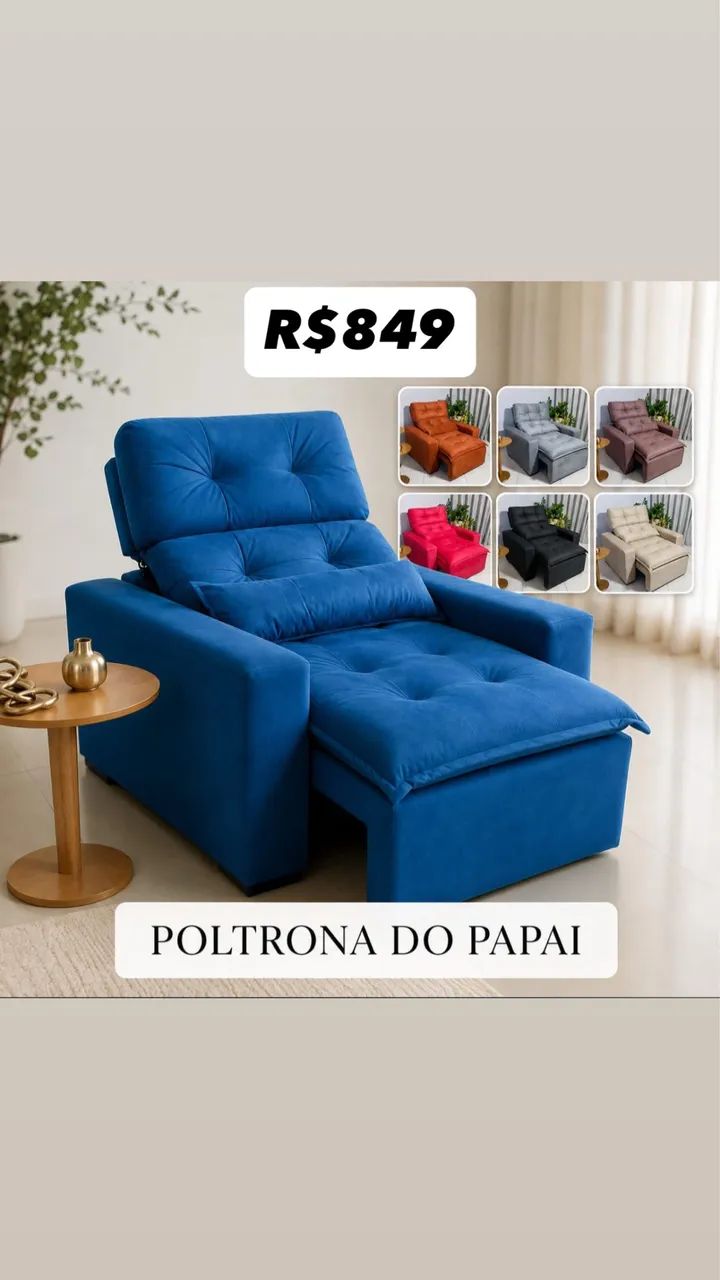 POLTRONA DO PAPAI POR R$849