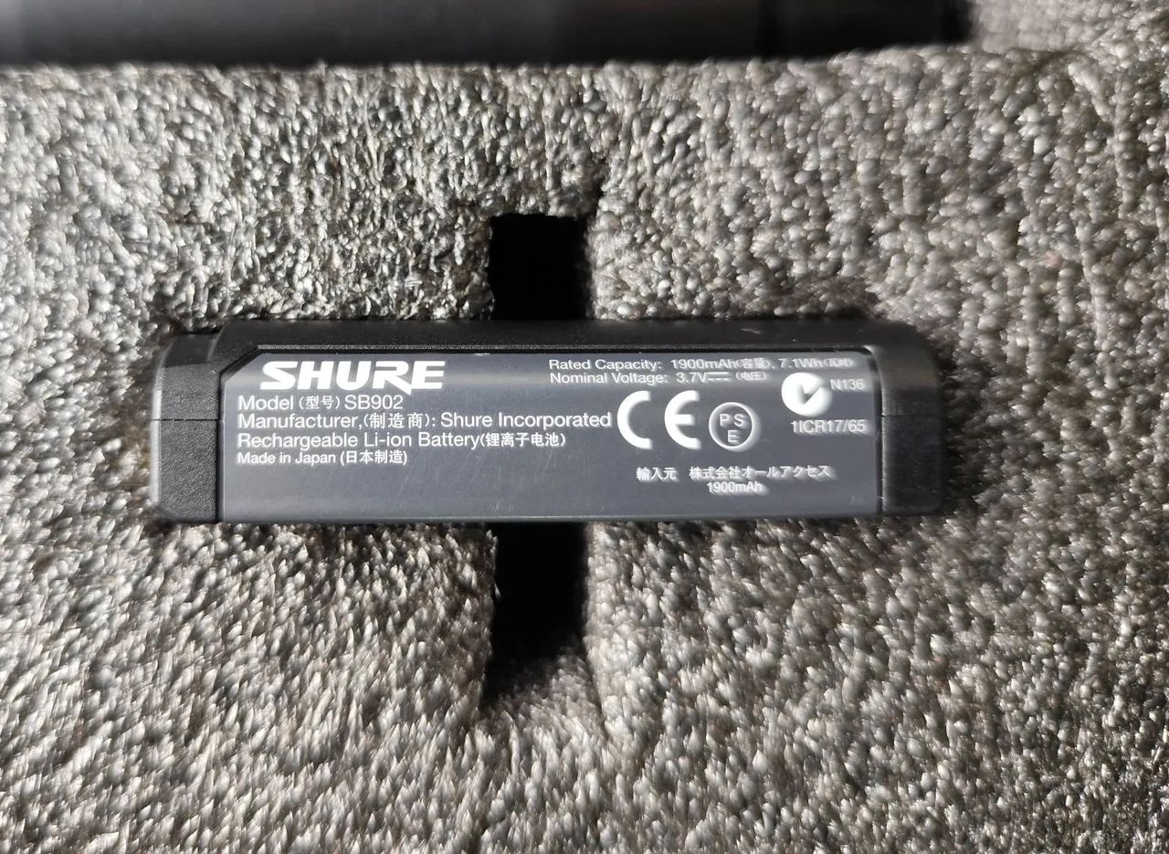 Microfone Shure GLXD4 beta 58A ORIGINAL - Foto 2