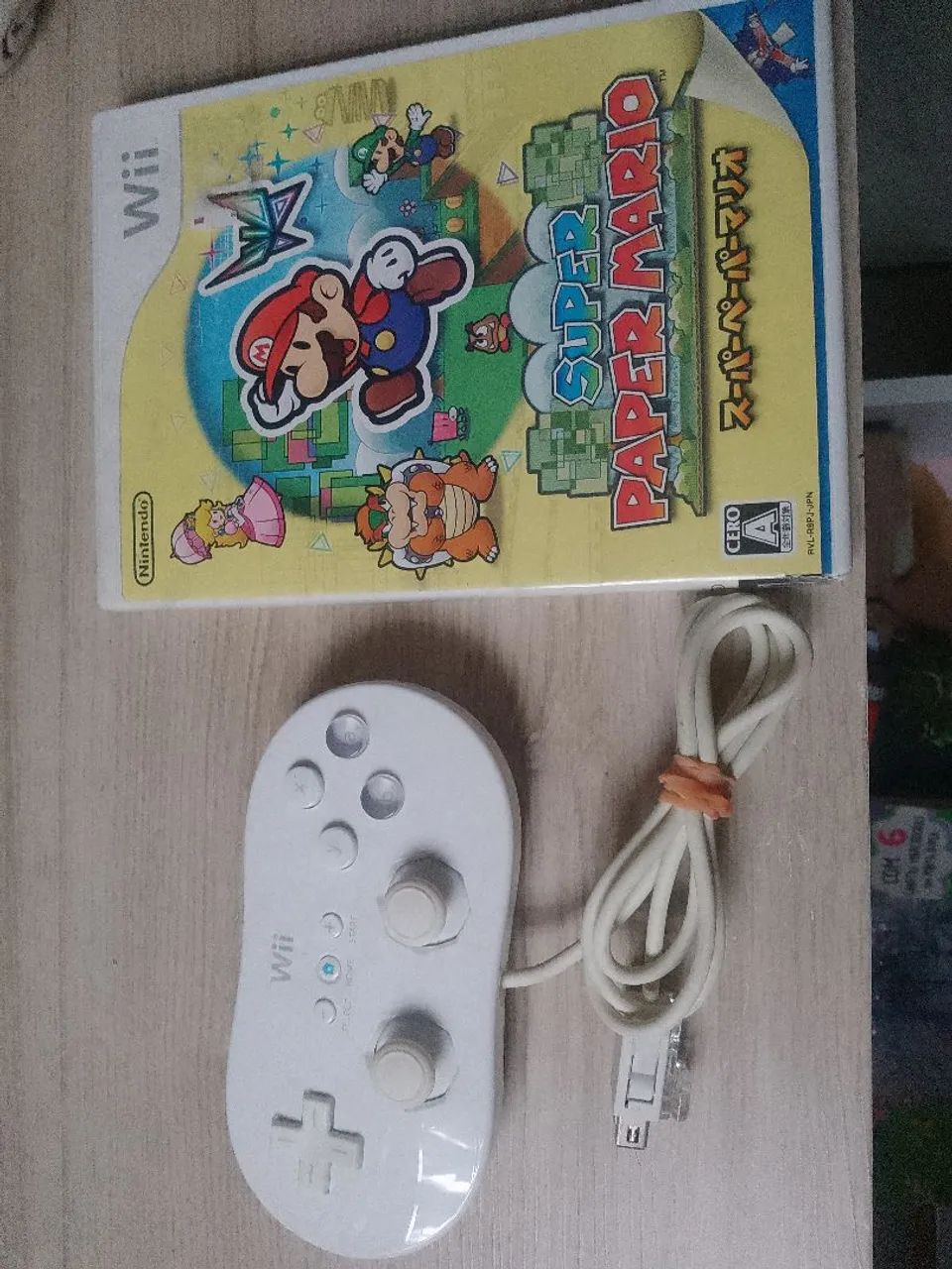 Controle wii + jogo
