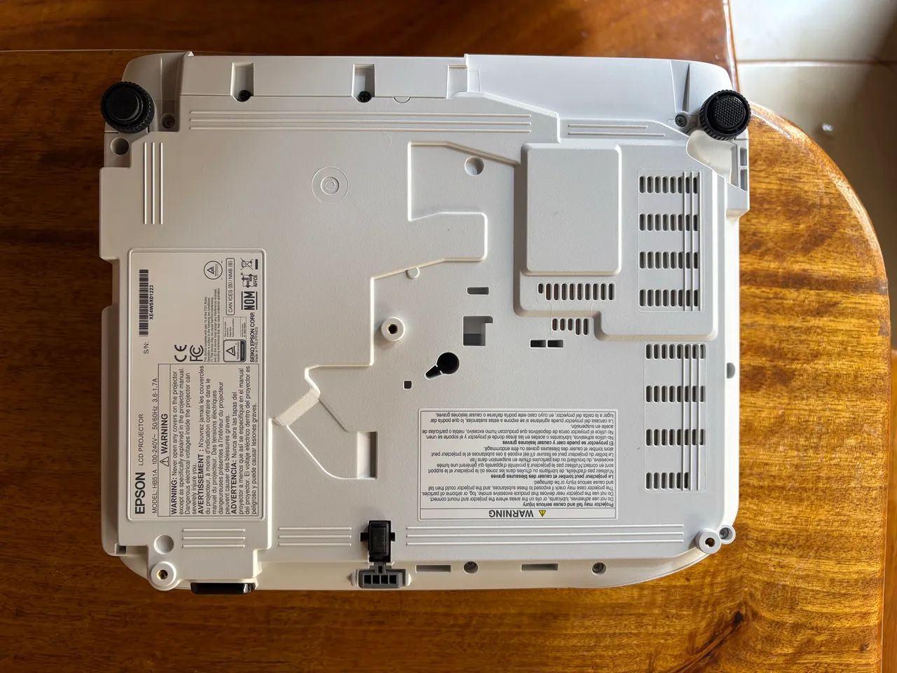 ? PROJETOR EPSON POWERLITE E24 Novinho  - Foto 4