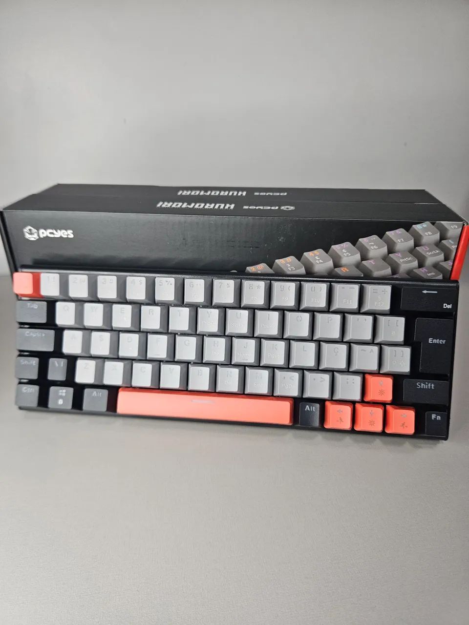 Teclado Gamer Mecânico 60% Switch Red - Foto 2
