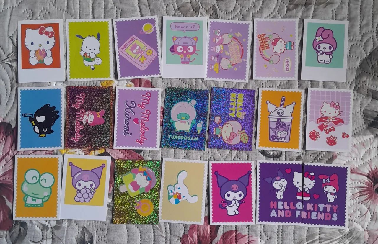 Figurinhas reservadas hello kitty  - Foto 2