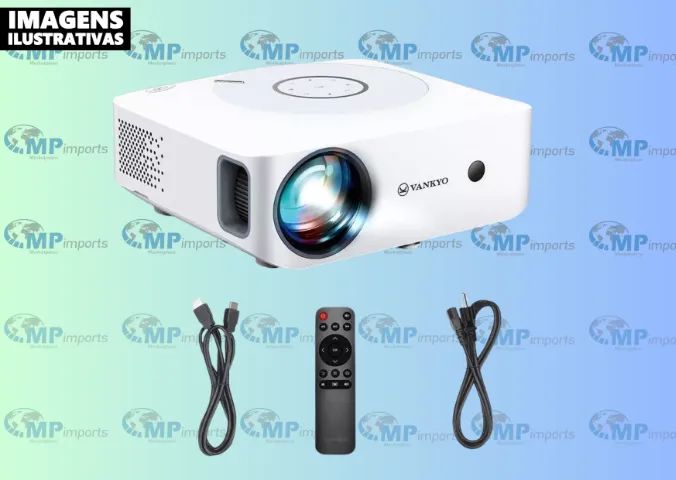 Loja MP Imports: Projetor Portátil Vankyo Leisure E30T Native, Full HD, 5G, Wifi, Branco - Foto 3