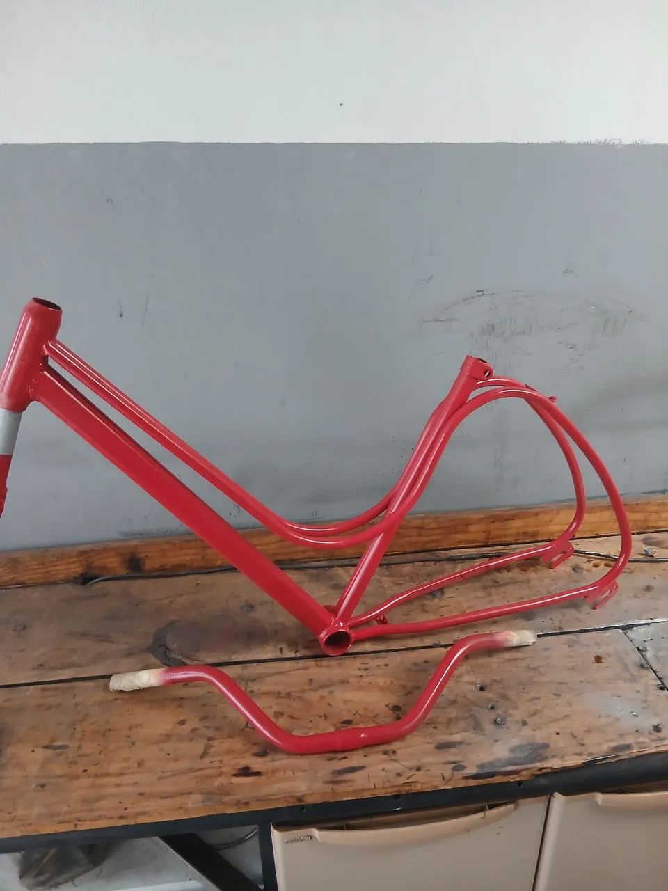 Quadro garfo e Guidao Ceci monark brisa