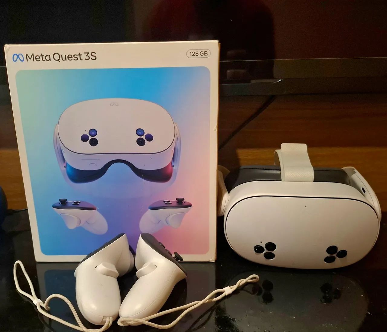 Meta Quest 3S 128GB - Novo na Caixa (Pouquíssimo Uso) - Consoles