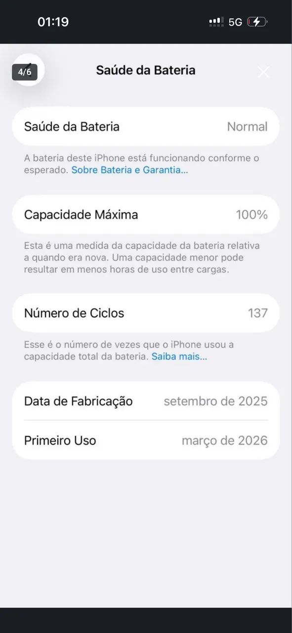 iPhone preto 256Gb - Foto 4