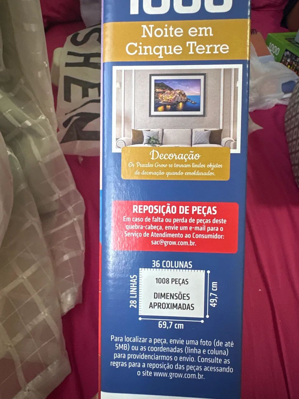Quebra cabeça 1000 peças  - Foto 2