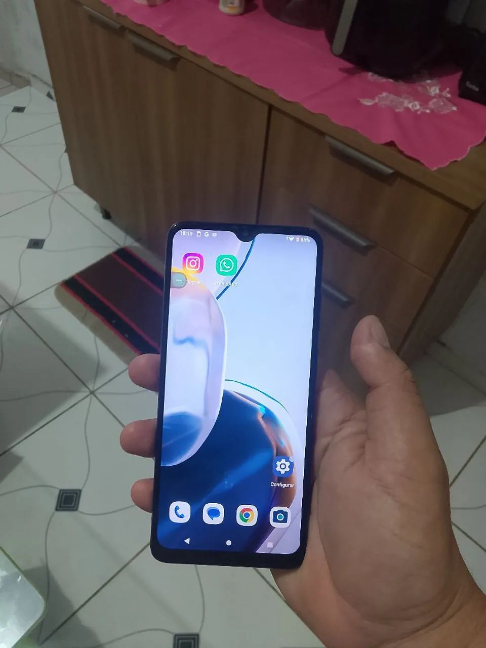 Vende-se celular moto E22 - Foto 2