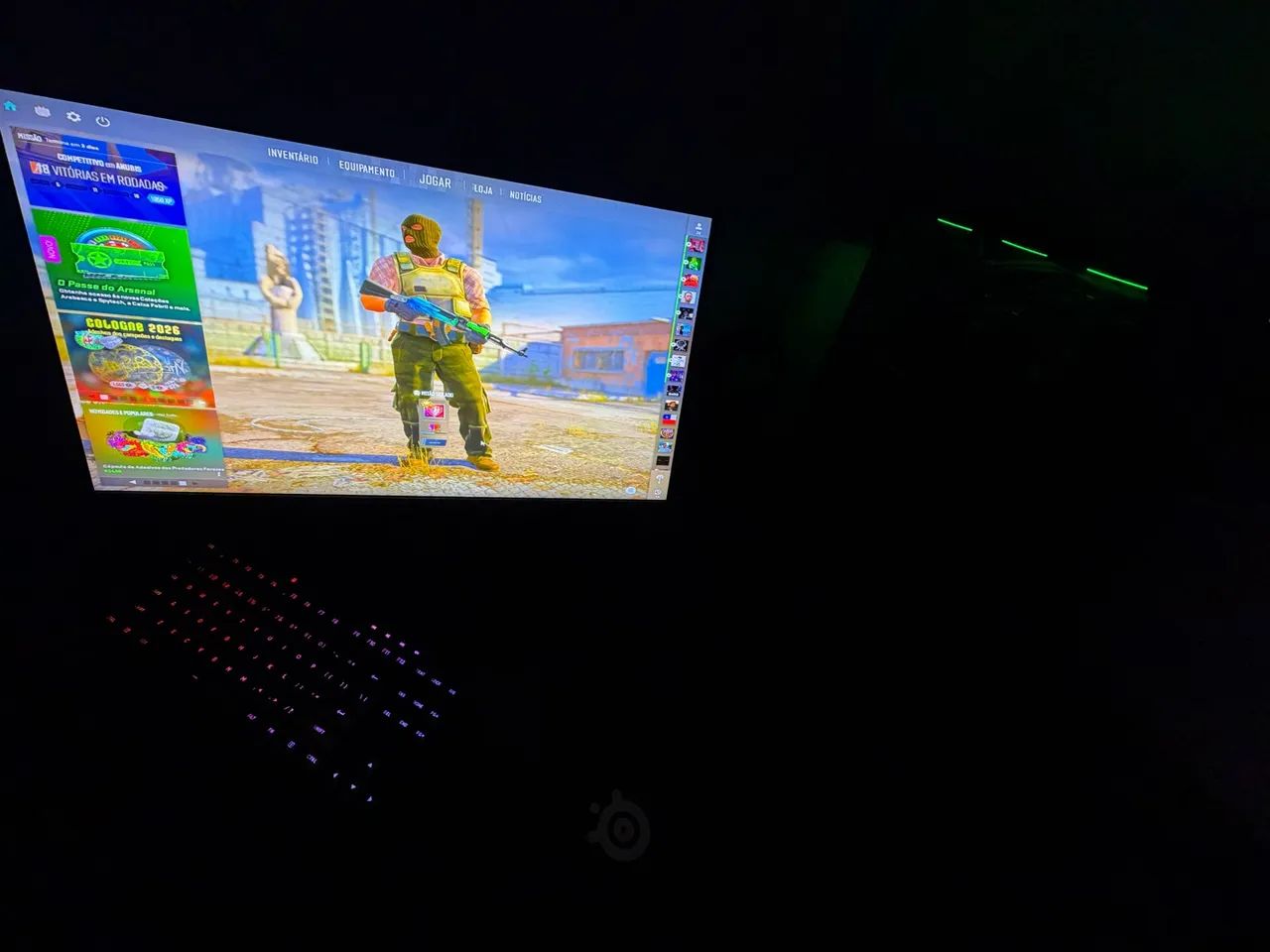 MONITOR ROG 380HZ 0,3ms  MUITO RÁPIDO! - Foto 3