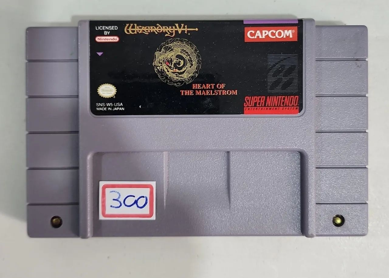 Wizardry V - Super Nintendo Snes 