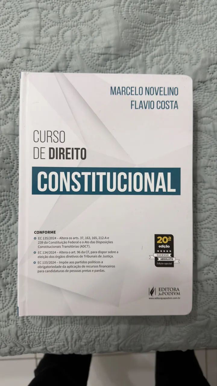 Livro de Direito Constitucional 