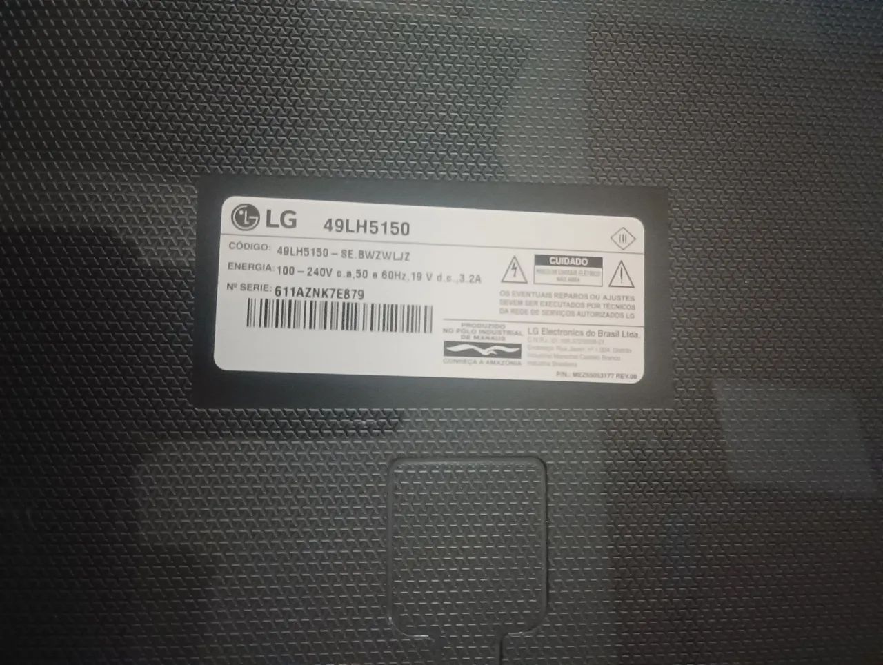 TV LG 49 polegadas