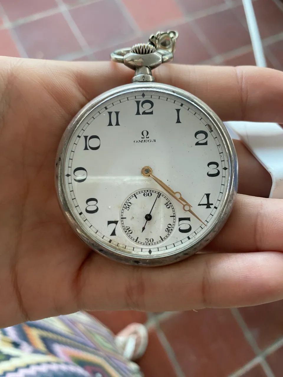 Relógio de bolso antigo 3000 Excelente 