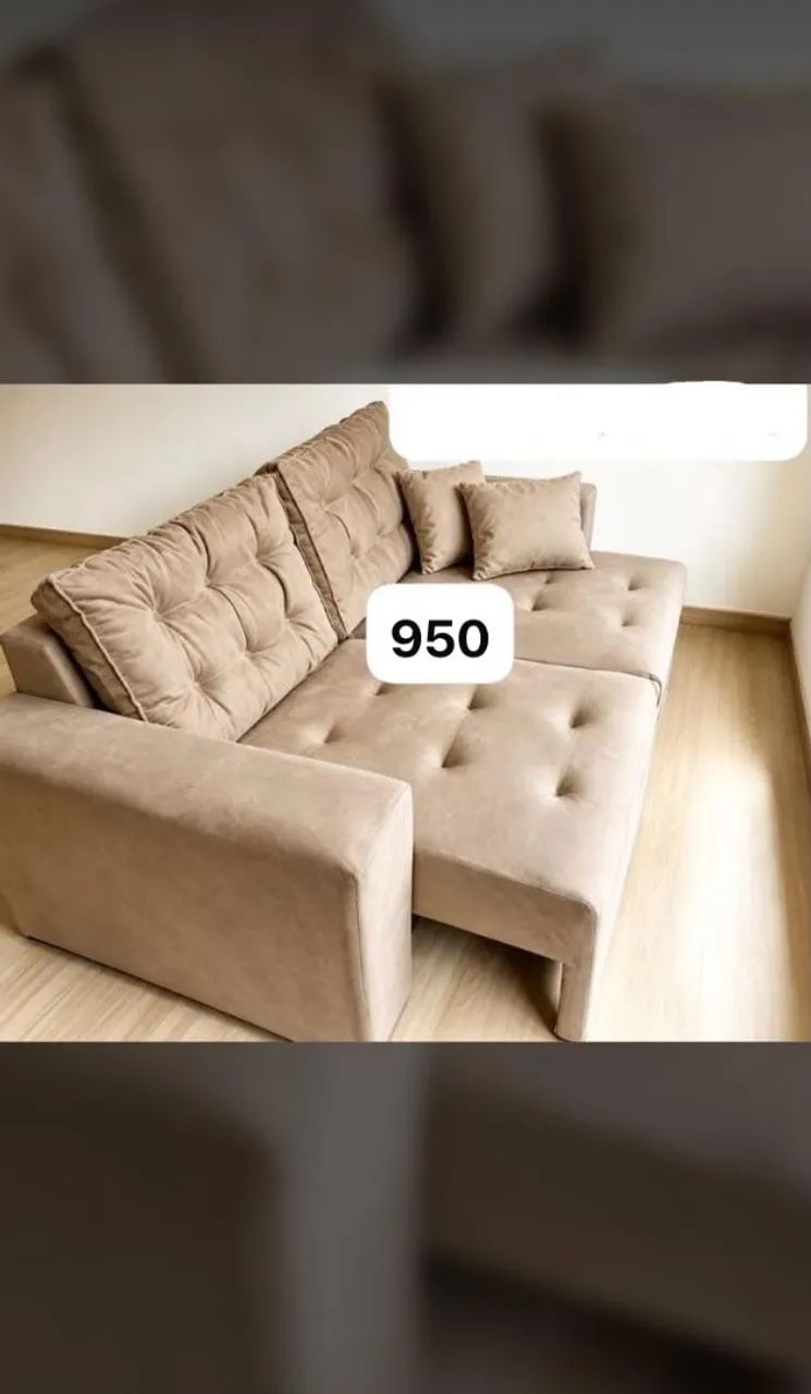 Sofá , cama, e puff - Foto 5
