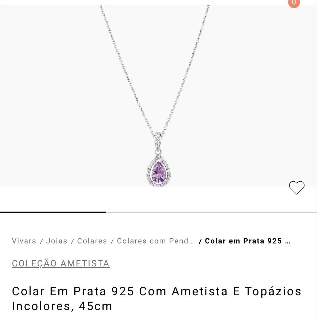 Colar vivara (nunca usado)