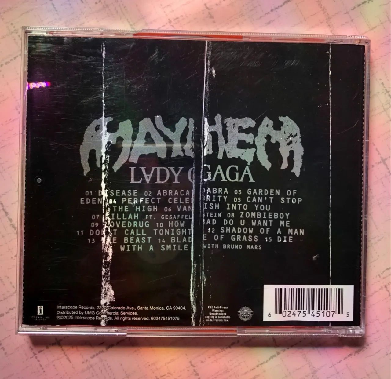cd lady gaga mayhem capa alternativa - Foto 3