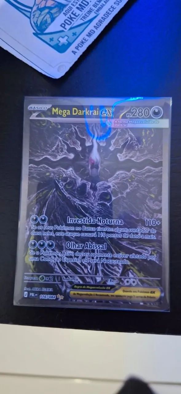 Mega darkrai ex card pokemon 