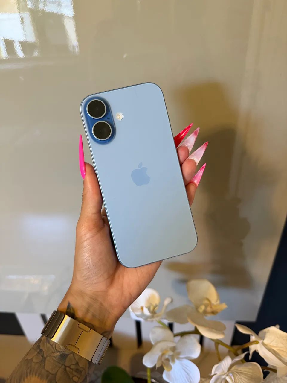 iPhone 17 256gb Azul Garantia Apple - Foto 2