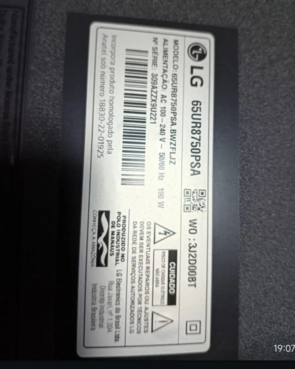 Smartv LG 65 polegadas  - Foto 2