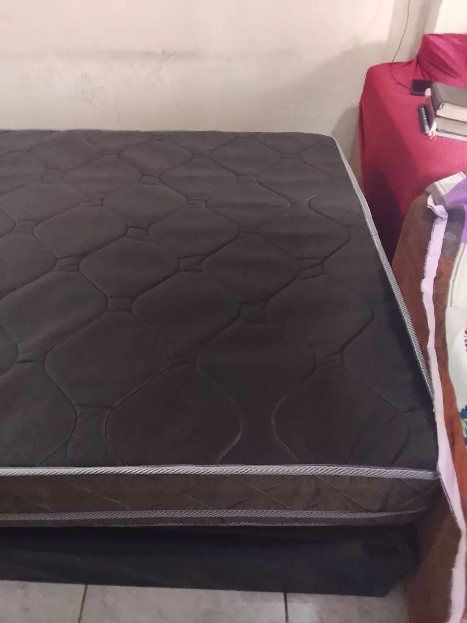CAMA BOX ORTOBOM SEMI NOVA