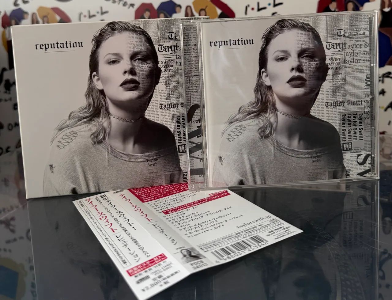 CD TAYLOR SWIFT REPUTATION (IMPORTADO DO JAPÃO) IMPECÁVEL COM LUVA