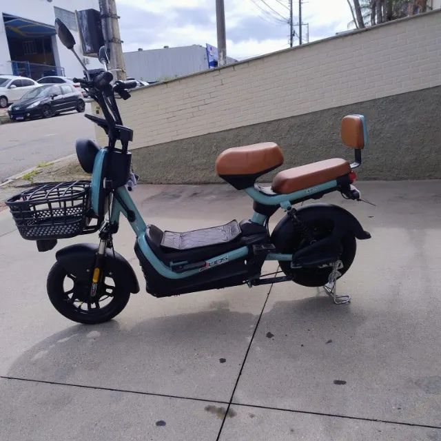 Bicicleta Elétrica Duos EKO-5  48 V 500W - Verde Claro - Foto 5