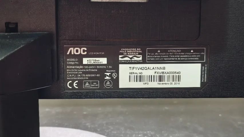 Monitor AOC E2270SWN  LED Full HD, 21.5" VGA - Foto 3