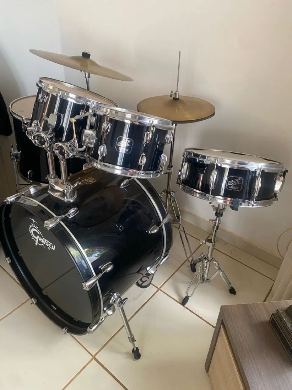 Bateria Gretsch Preta 20