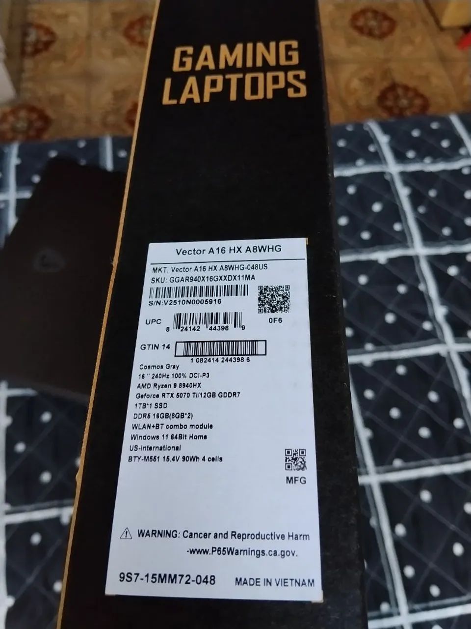 Notebook MSI Vector - Foto 3