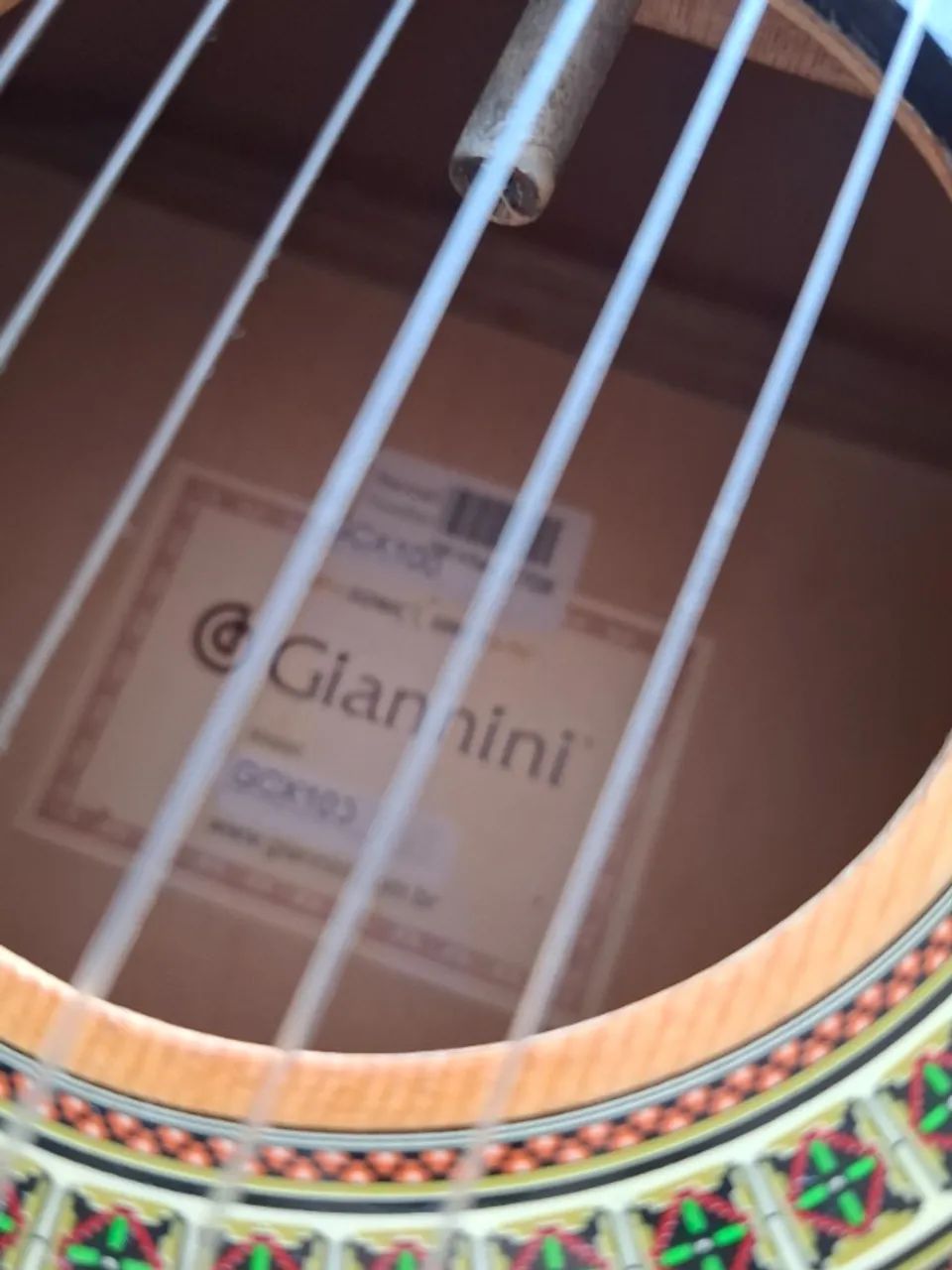 Violao Giannini GCX 103 com capa - Foto 4