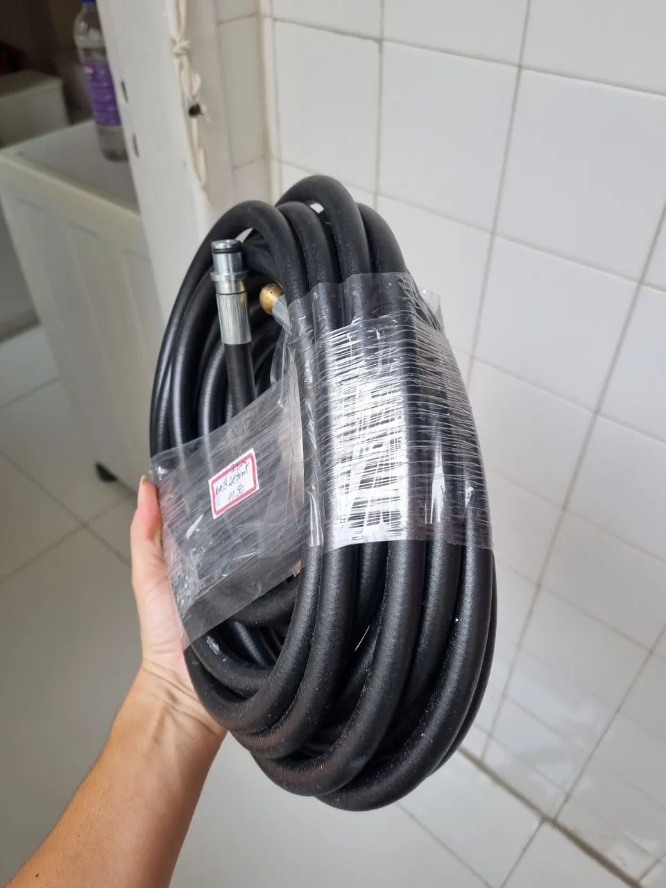 Mangueira desentupidora de alta qualidade - bico latão (electrolux) - Foto 3