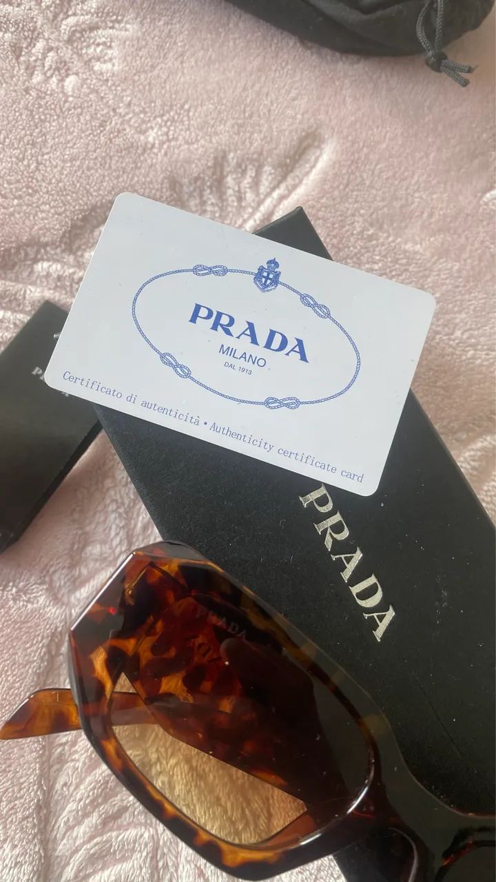 Óculos original prada 