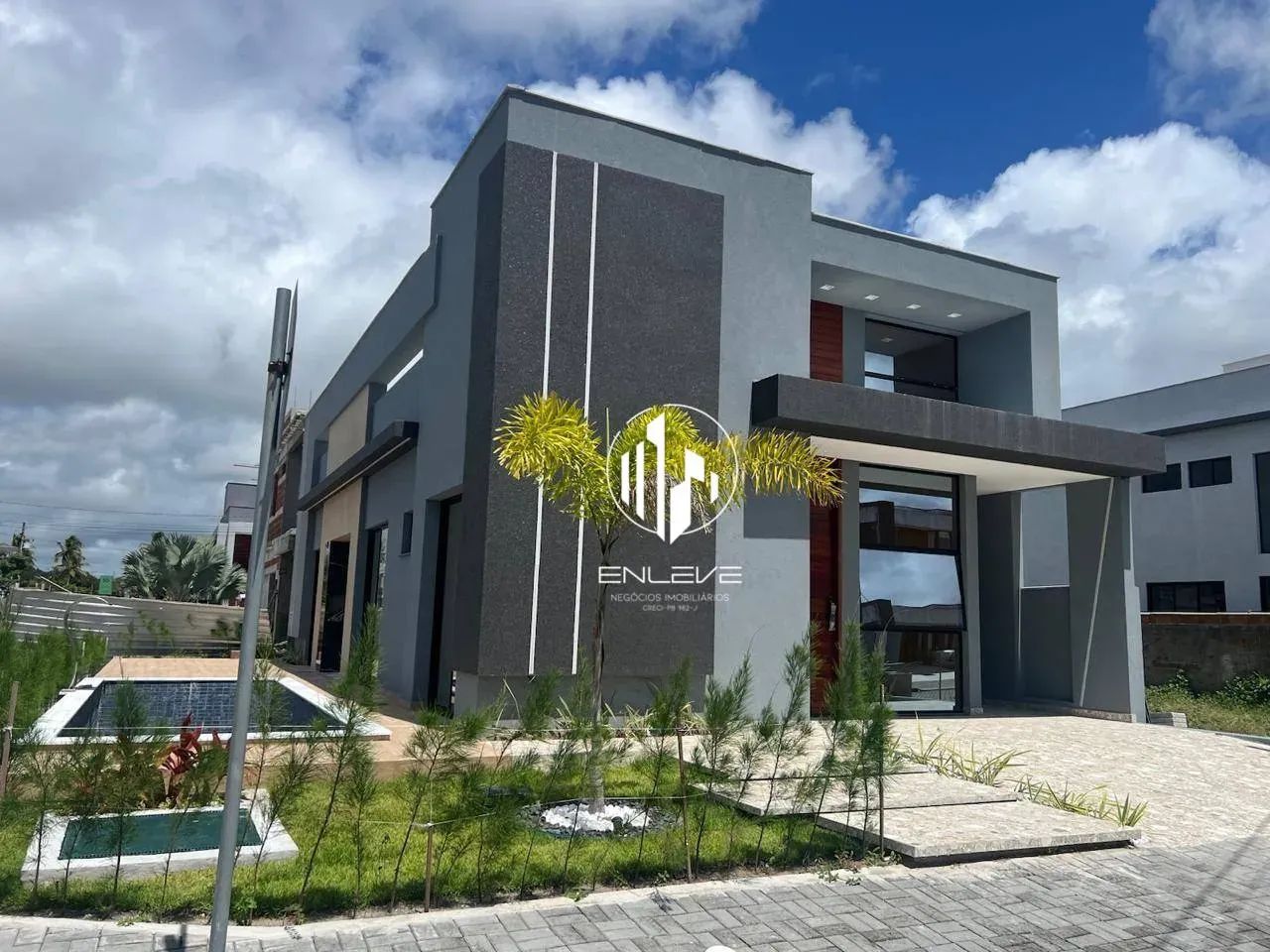Casa Nova de 125m2 com 3 Quartos e Piscina Privativa, em Condomínio Fechado - Foto 2