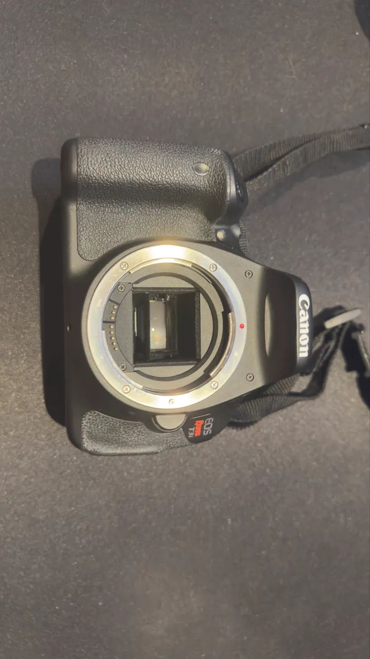 Canon T3i + Lente 50mm 1.8 + 18-55mm IS II - Kit completo, perfeito estado - Foto 3