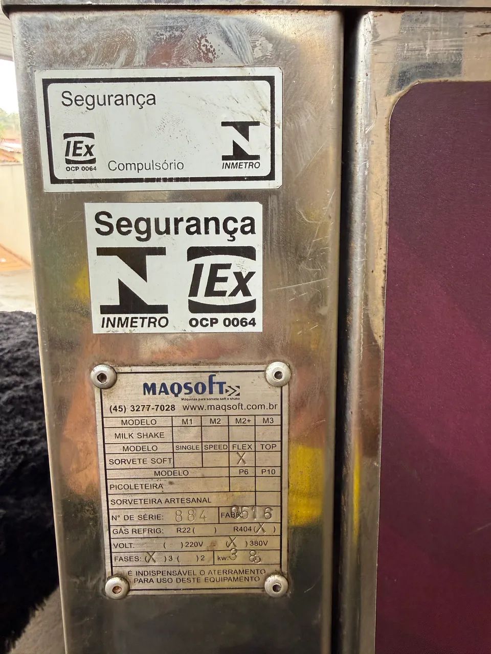 Máquina de açaí e sorvete Maqsoft 