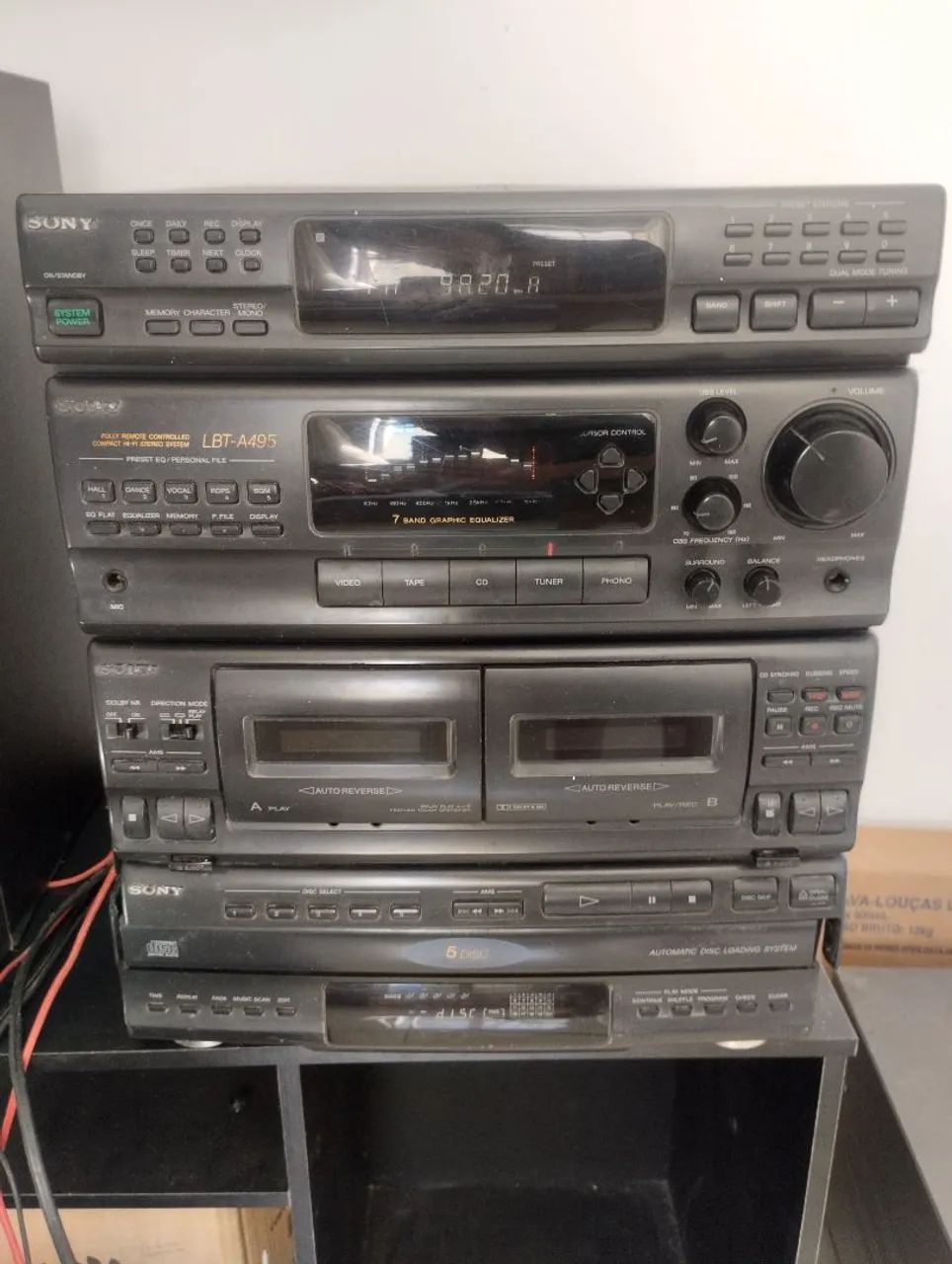 Central Mini system Sony lbt a495 
