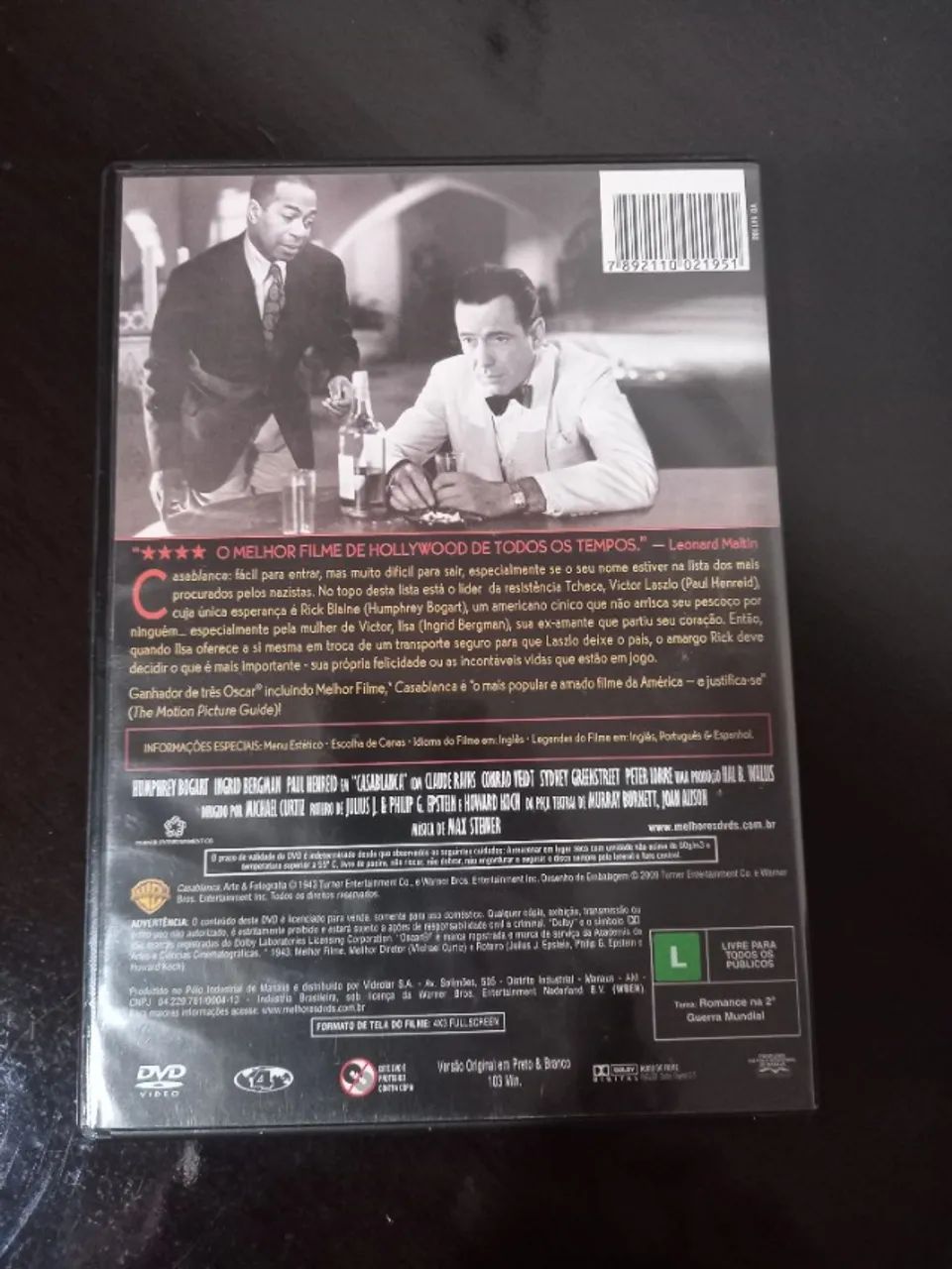 DVD Casa Blanca - Foto 2