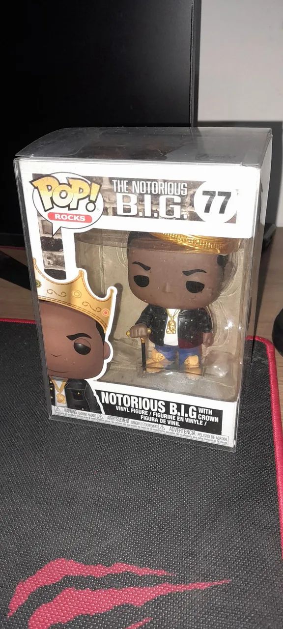 Funko pop notorious big com coroa 77