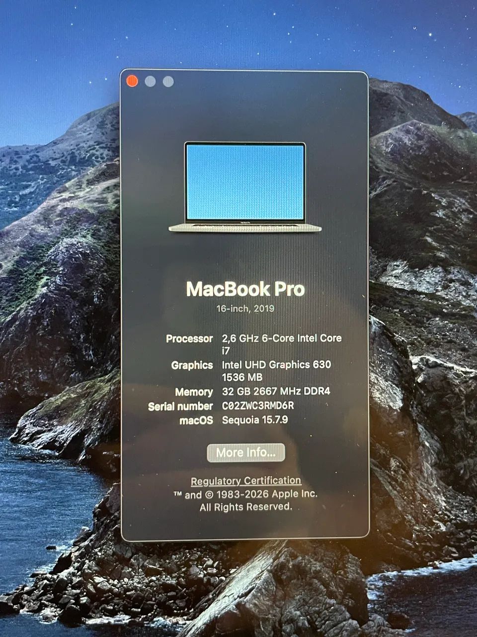 MacBook Pro 2019 16? 512GB 32RAM - Foto 3